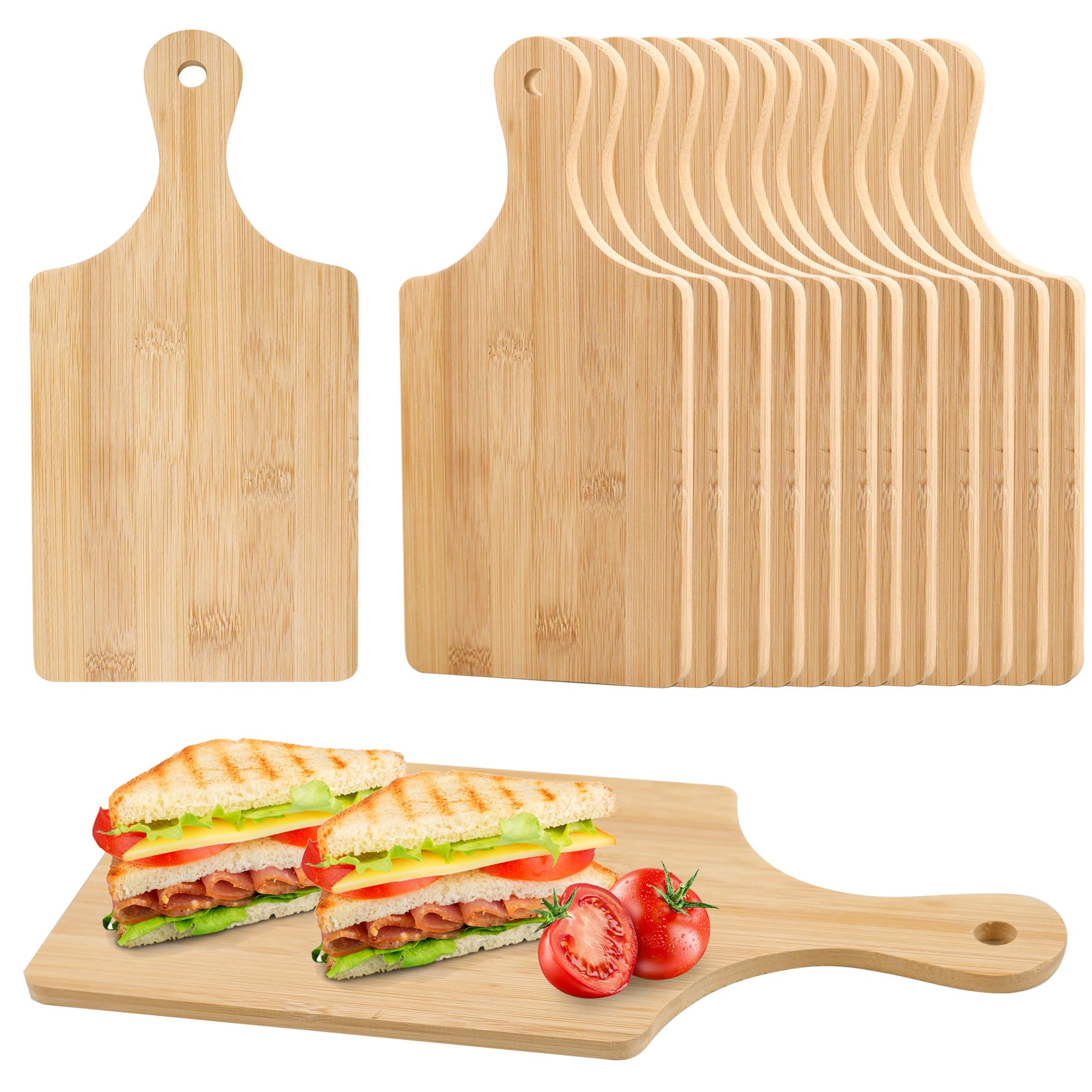 Camping Hiking Cooking - Camping Cookware Bamboo Cutting Board Set