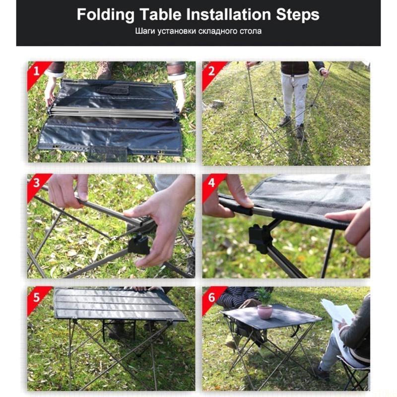 U2JB Outdoor Folding Tables Po - огляд і ціна Camping Cooking Table