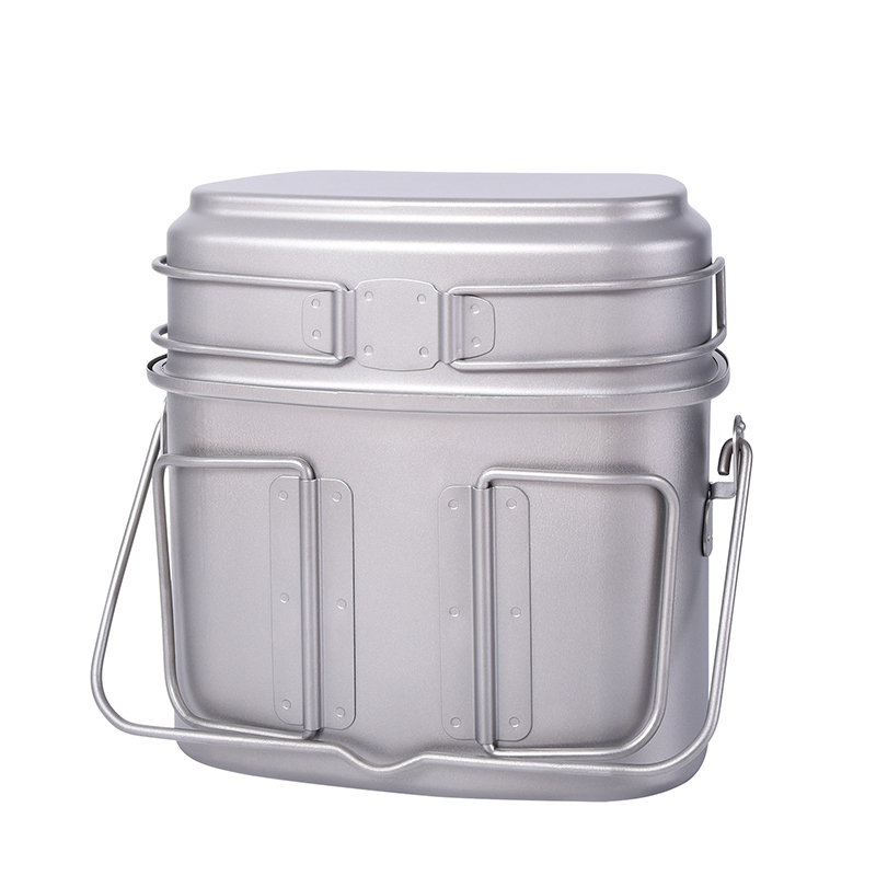 1.5L Outdoor Military Canteen  - огляд і ціна Camping Cooking Container